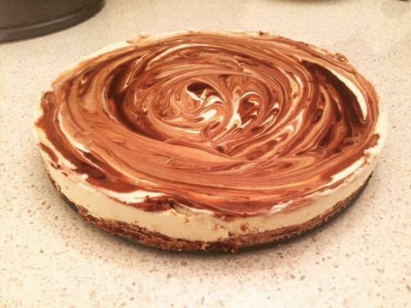 Chocolate Coconut Cheesecake