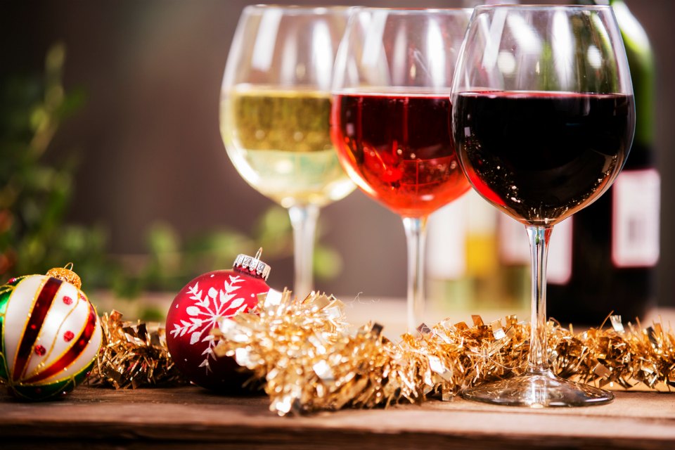 Christmas wine