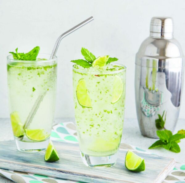 67 Calorie Mojito Slushy Cocktail