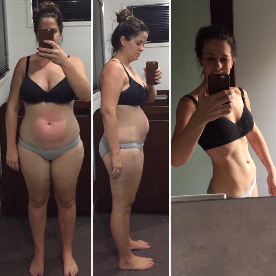 Healthy Mummy Stephanie compares life before and after her 2.9st. weight loss