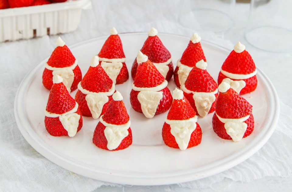 Strawberry Santas