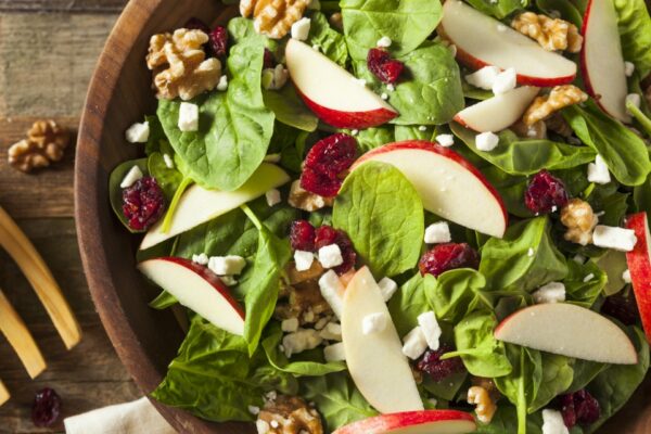 Festive Cranberry Waldorf Salad