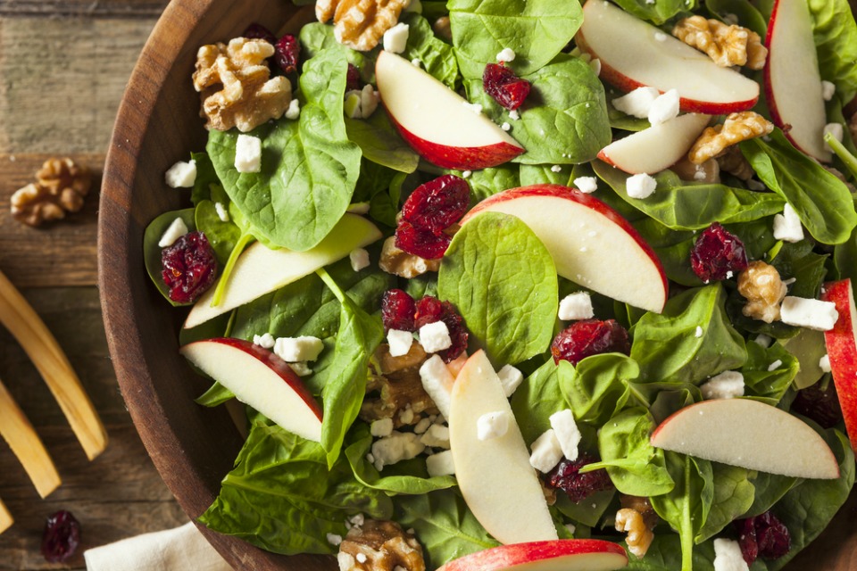 WORLDWIDEGISTS Festive Cranberry Waldorf Salad