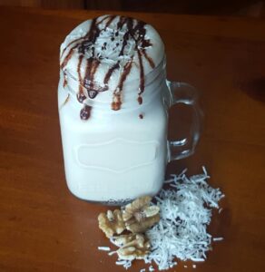 Nutty Caramel Coconut Smoothie