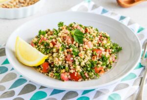 Lemon, Mint and Parsley Quinoa Salad