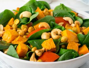 Spiced Chickpea and Pumpkin Salad