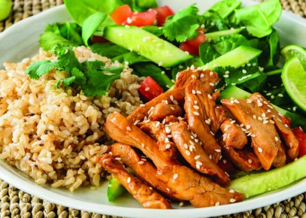 Sticky-Sesame-Lime-and-Soy-Shredded-Chicken