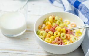 breakfast cereal froot loops