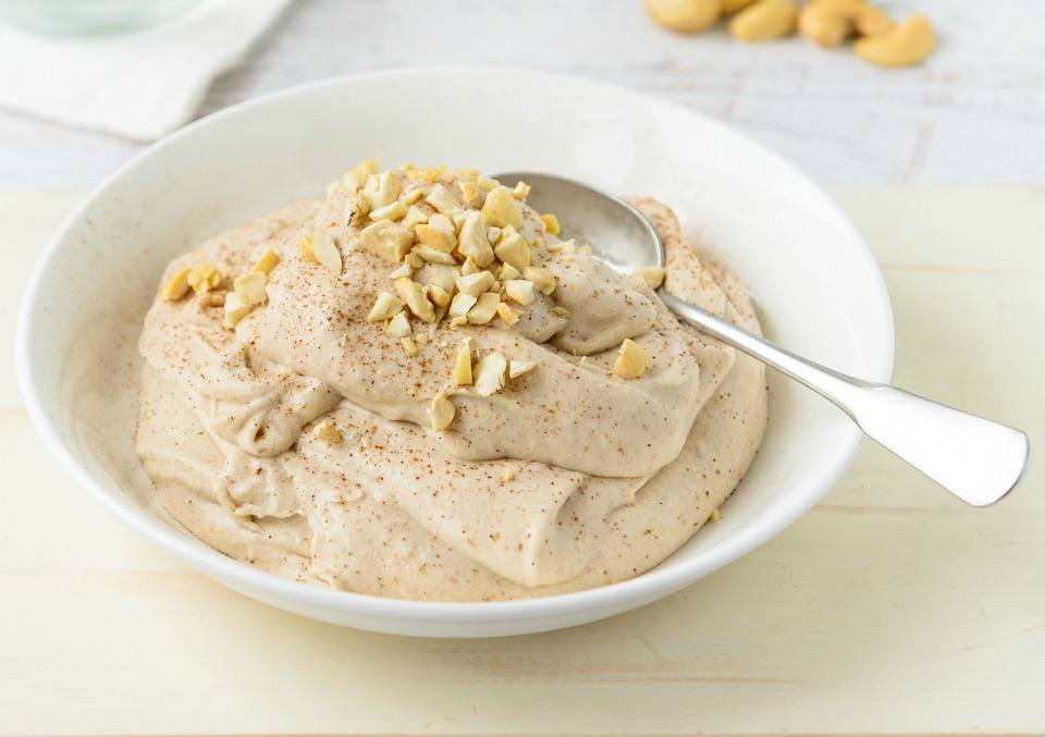 Four Ingredient Banana Cashew Ice Cream