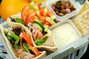 Healthy kid's lunch box