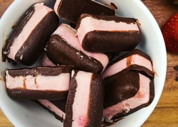 5 Ingredient Frozen Coconut Ice Chocolate Treats 5 Ingredient Frozen Coconut Ice Chocolate Treats