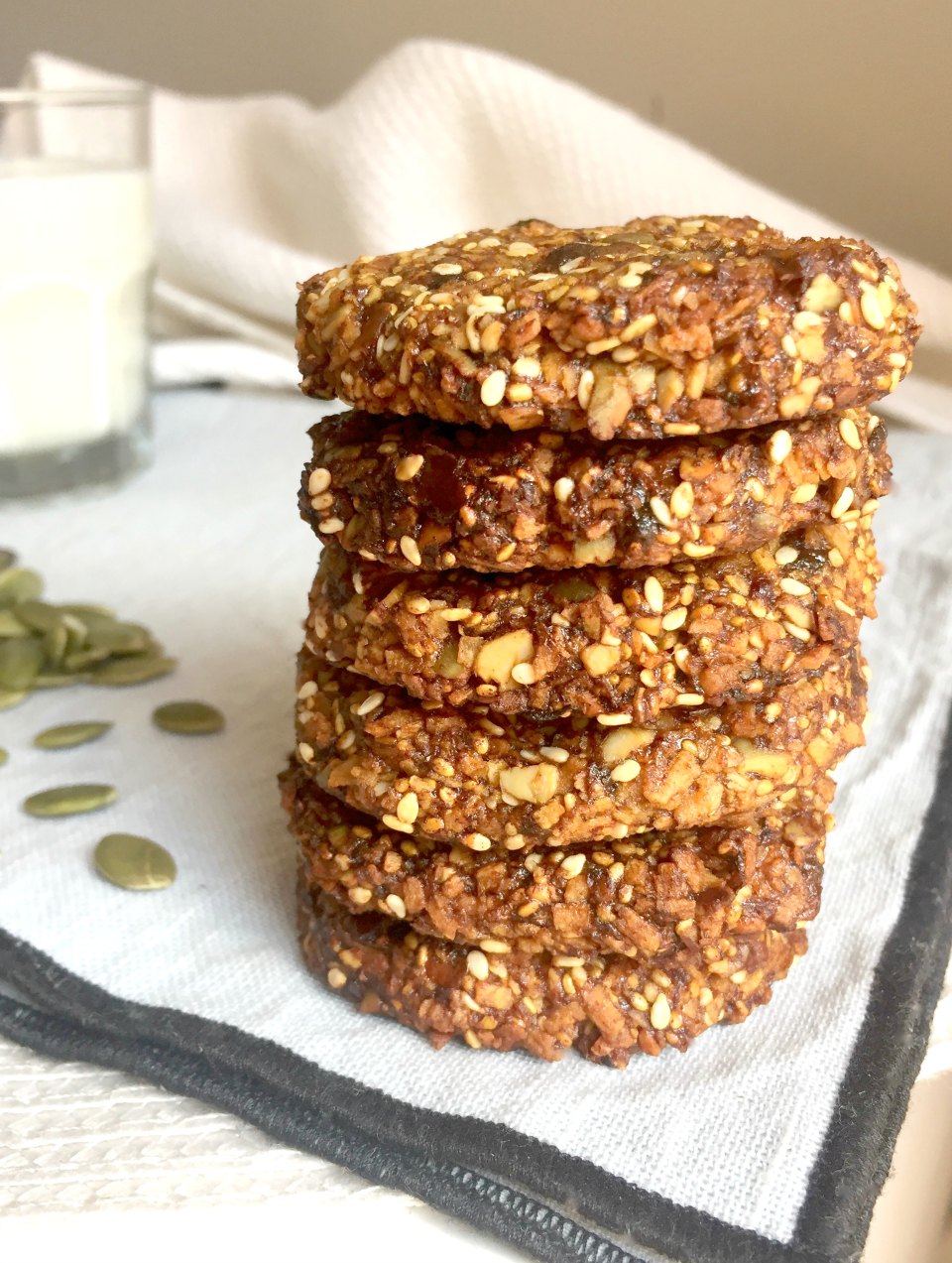 Lunchbox Friendly Banana & Date Cookies