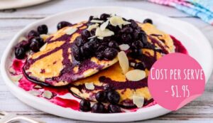 Blueberry & Vanilla Pancakes