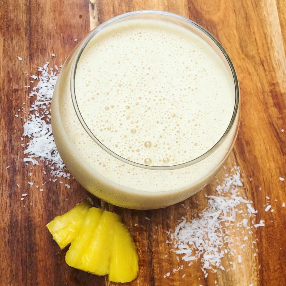 Caramel Toffee Pineapple Smoothie