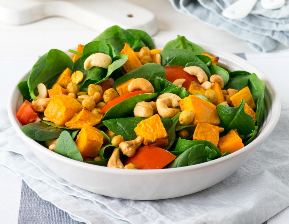 Chickpea-and-Pumpkin-Salad