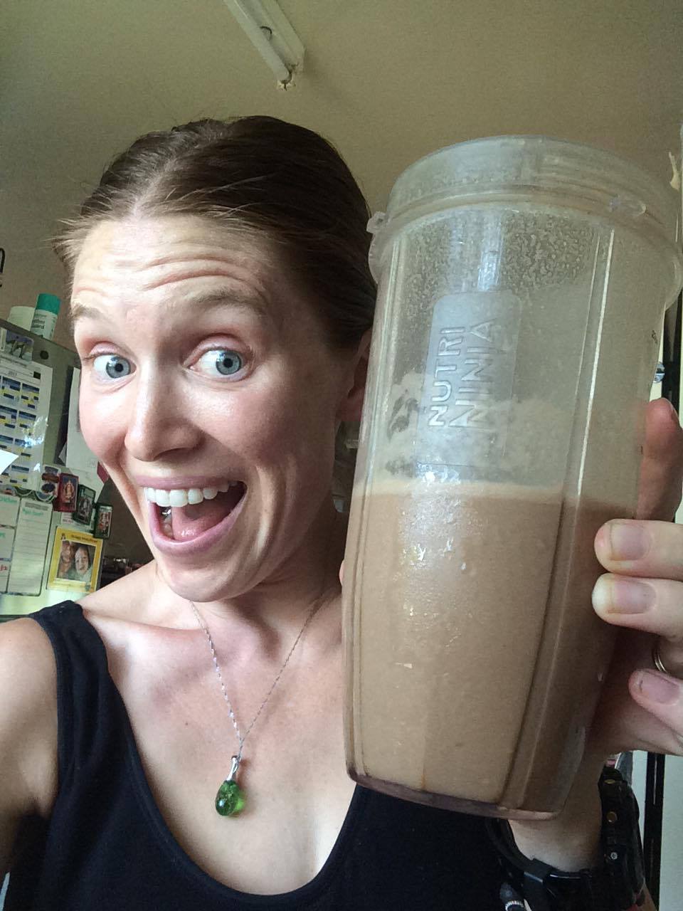 Dana-enjoying-Healthy-Mummy-Smoothie