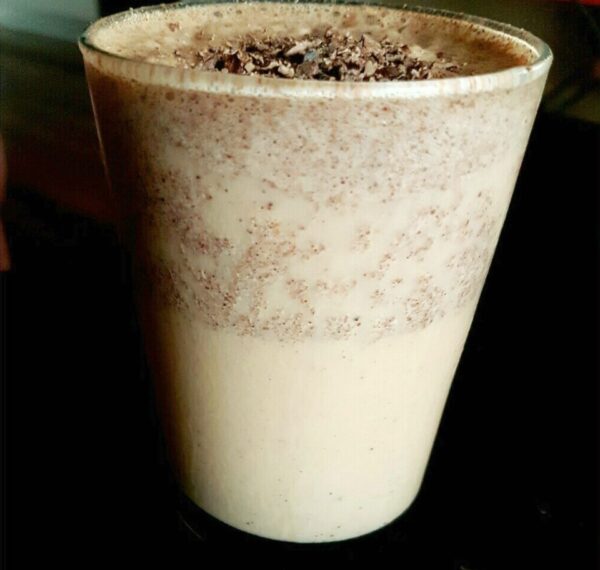 Coffee Almond Flake Smoothie