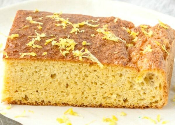 Healthy Lemon Sponge Cake