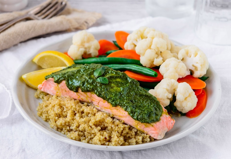 Pesto Salmon