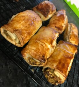 Homemade Veggie Packed Sausage Rolls