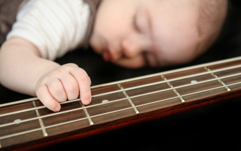 rock 'n roll baby names guitar