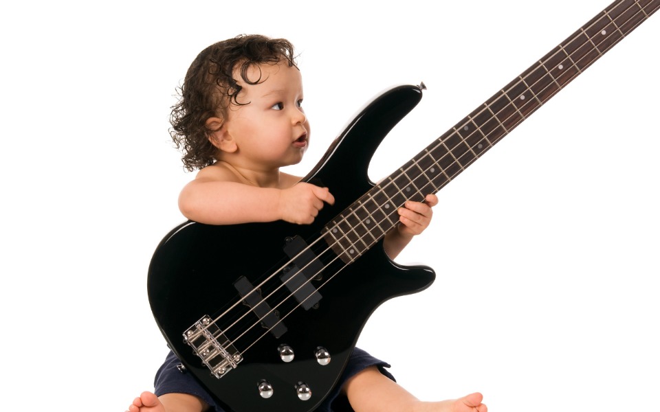 rock 'n roll baby names guitar