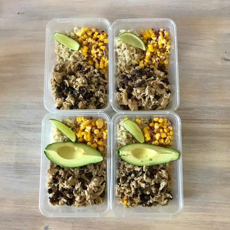 Shredded Chicken Burrito Bowl