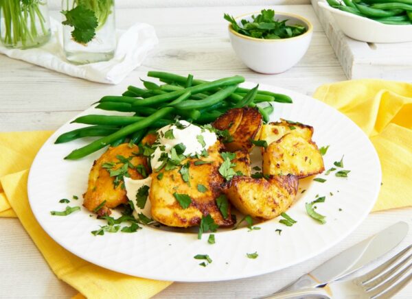 Chicken Curry Potato Bake