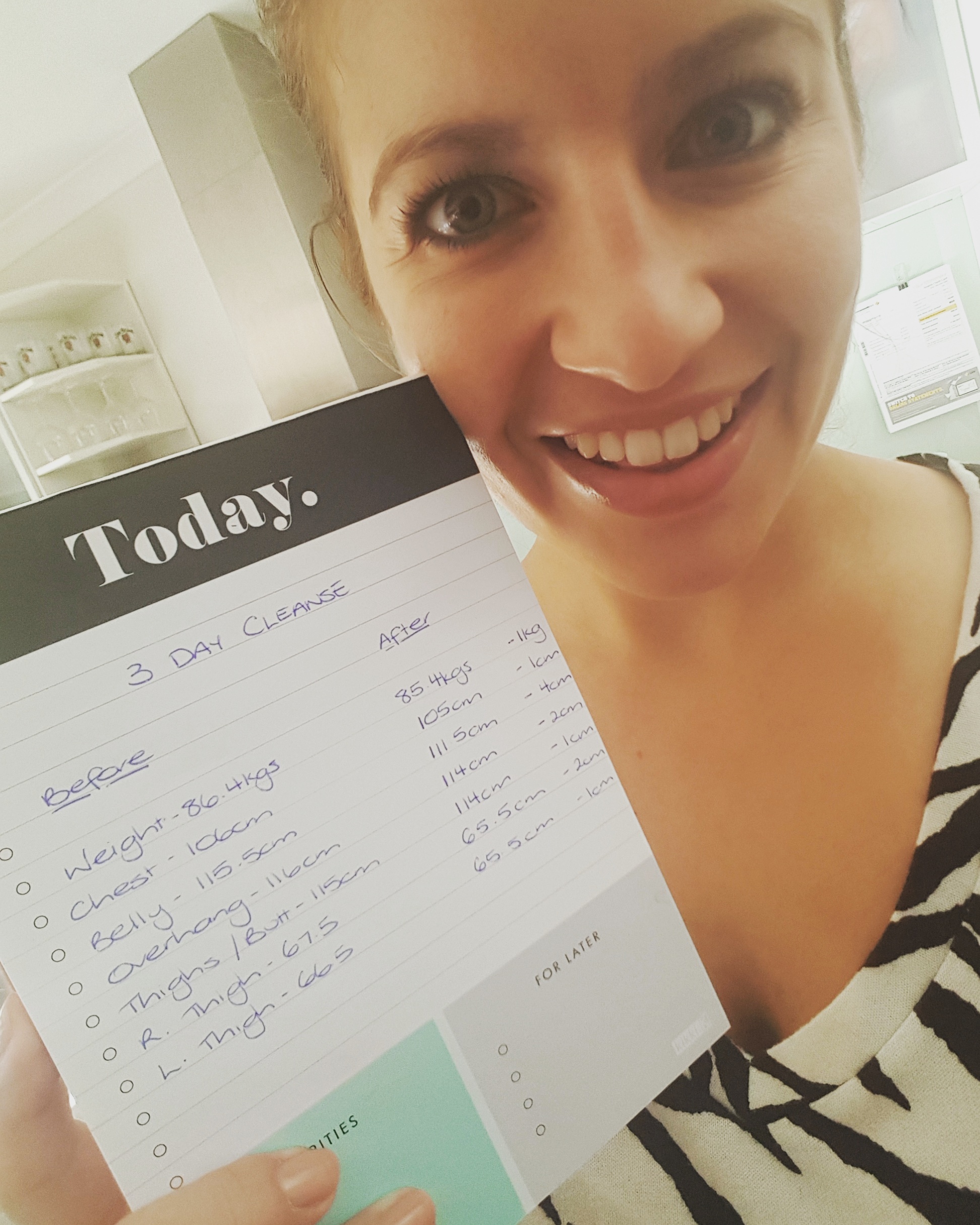 'In Just 3 Days I Lost 1kg And 11cm Off My Body': New Mum's Incredible 3 Day Cleanse Results! 