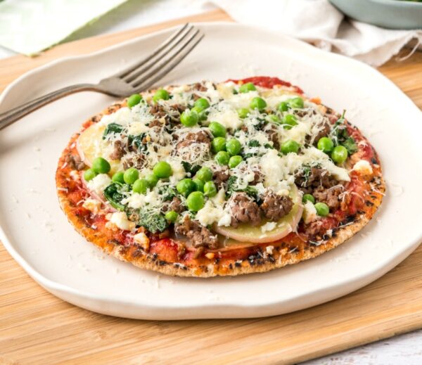 Lamb And Potato Pizza 