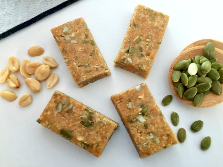 5 ingredient no bake peanut butter bars