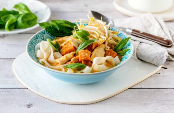 Thai Style Chicken and Pumpkin Laksa Thai Style Chicken and Pumpkin Laksa