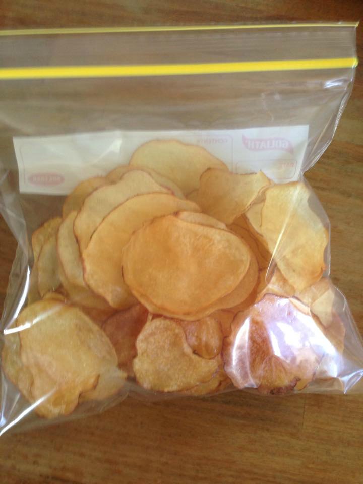 homemade crisps