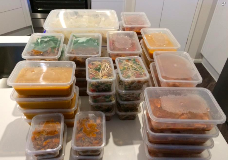 This Mum Made Eight Weeks Worth Of Dinner For UNDER $100