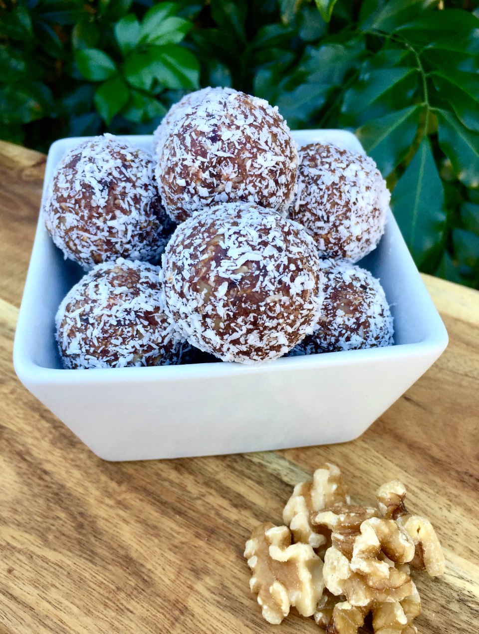 Coconut Brownie Balls