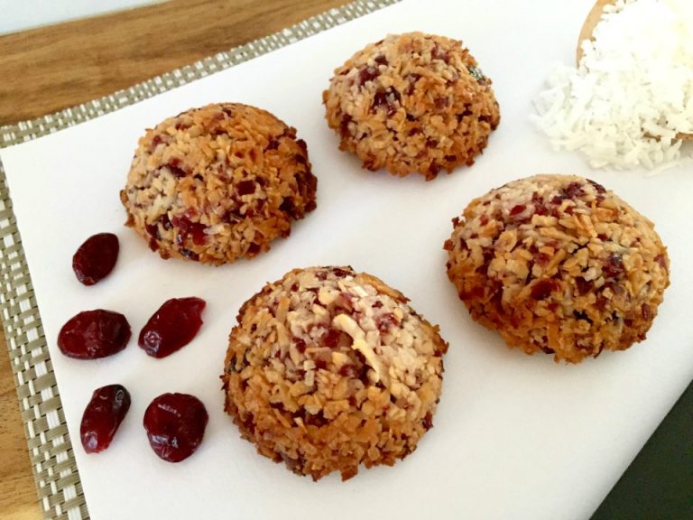 Cranberry Coconut Macaroons