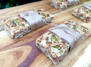 Five Ingredient Honey And Coconut Muesli Bars