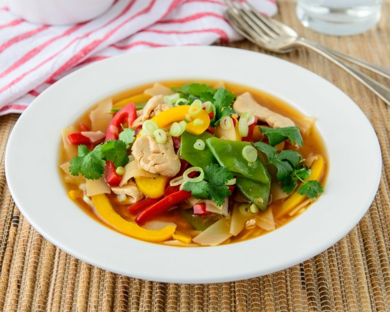 Thai Chicken Noodle Broth