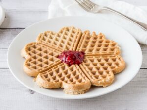 Vanilla Cinnamon Waffles