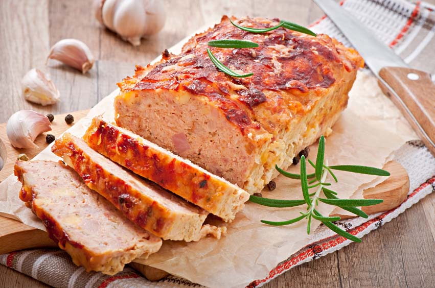 Cheesy Chicken Meatloaf