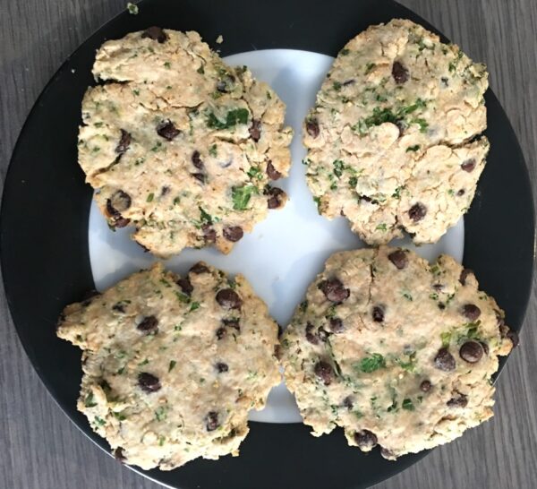 Kale And Choc Chip Cookies Kale And Choc Chip Cookies