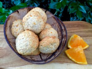 Orange And Coconut Cookies