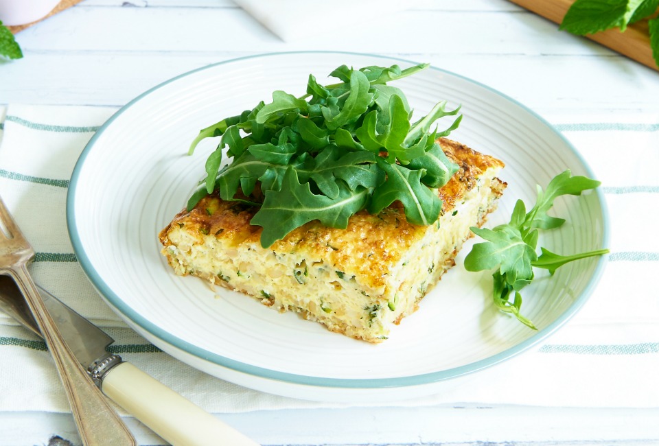 Zucchini and Rice Frittata