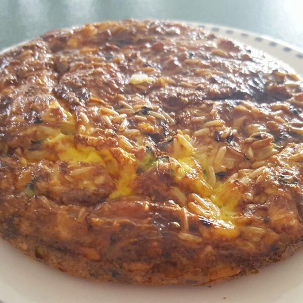 Zucchini and Rice Frittata