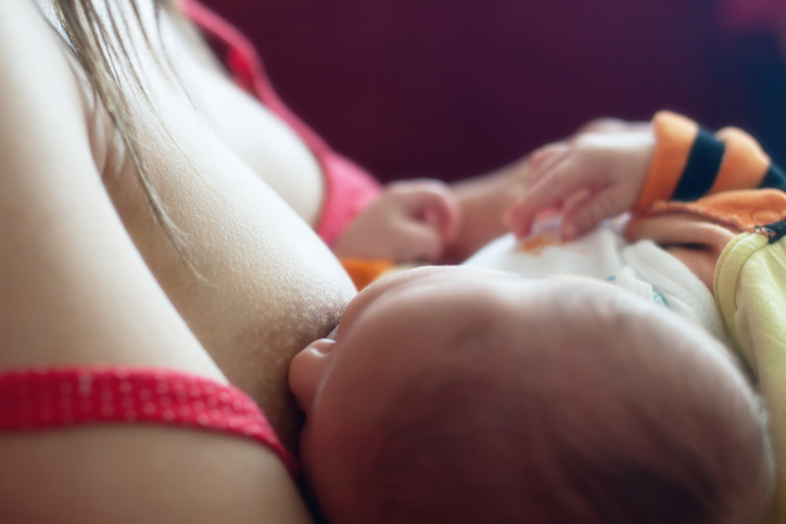 Breastfeeding.