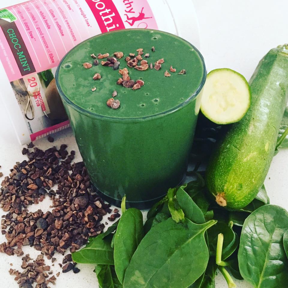 choc mint smoothie