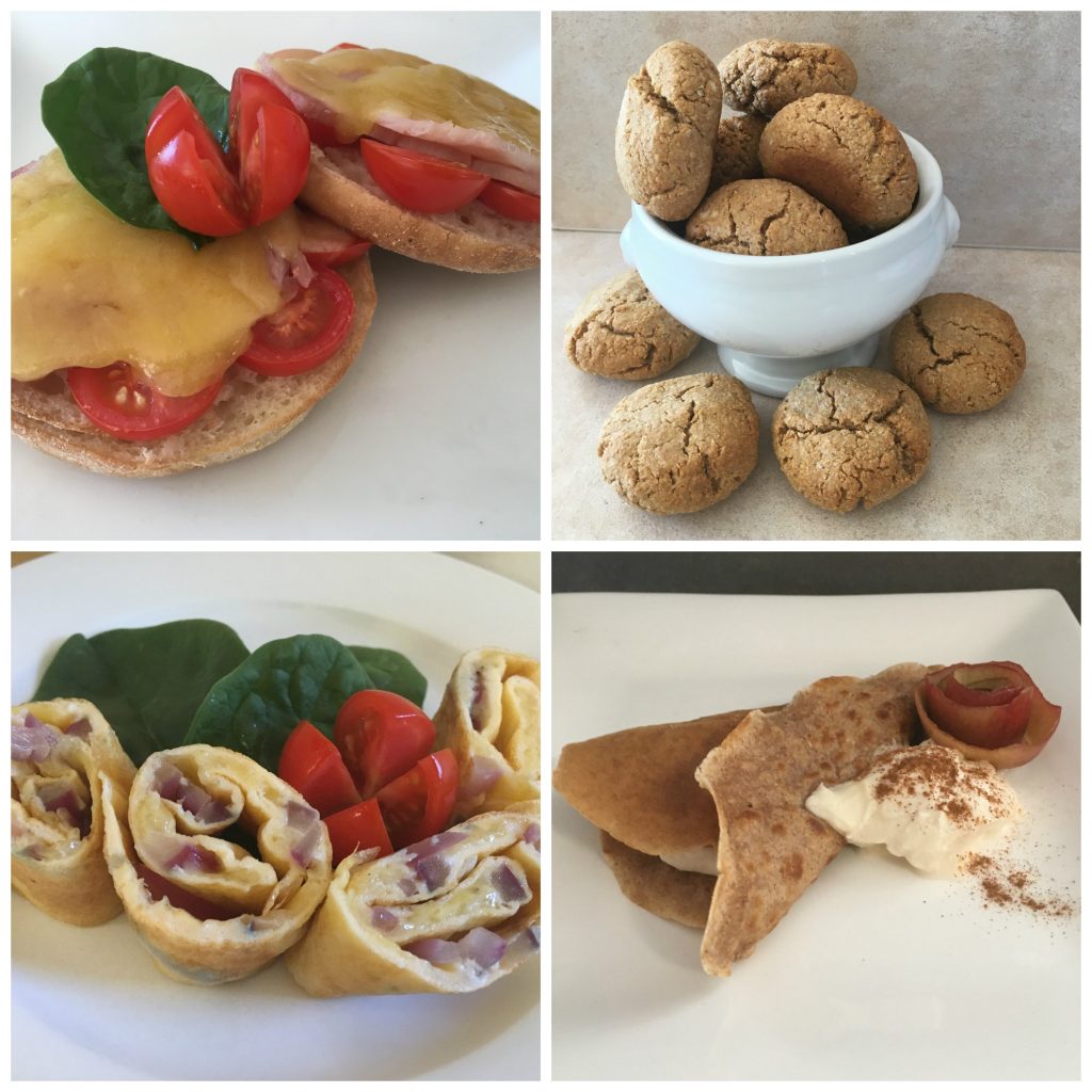 food hayley collage
