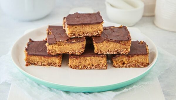 Healthy Caramel Slice