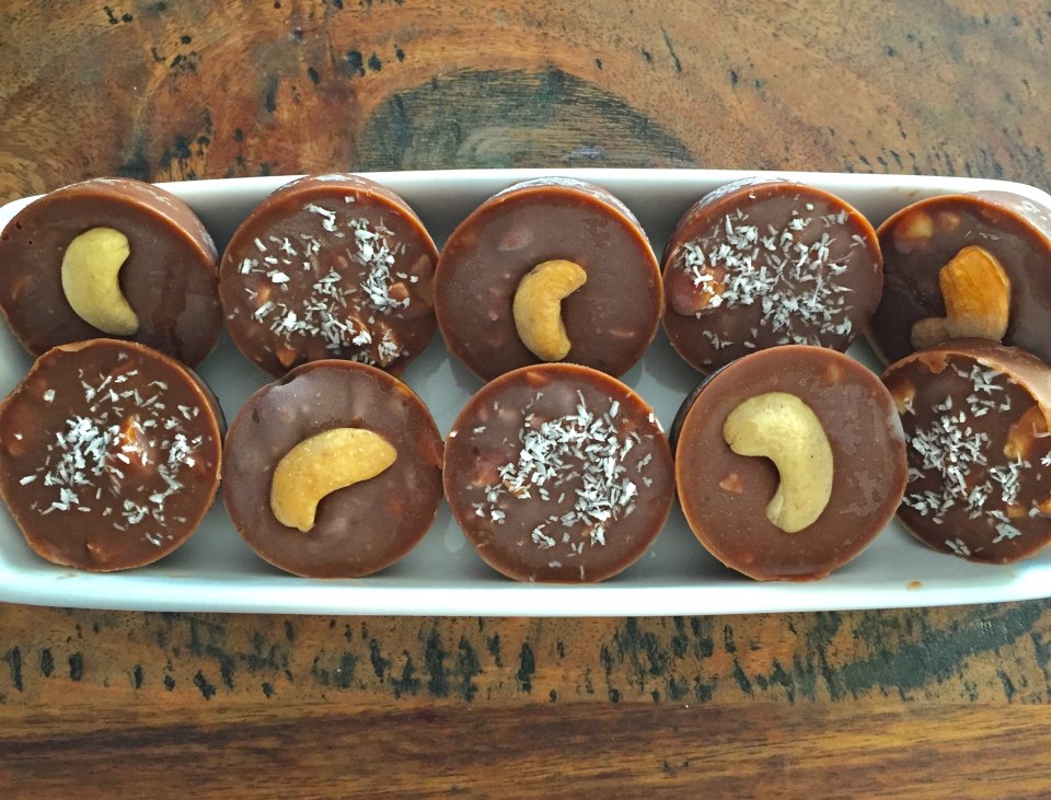 Chocolate Cashew Cups