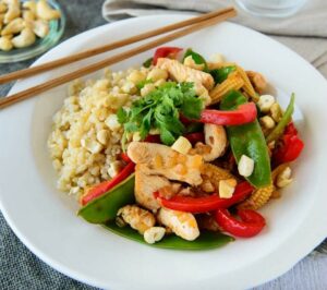 Honey-Lemon-And-Ginger-Chicken-Stirfry